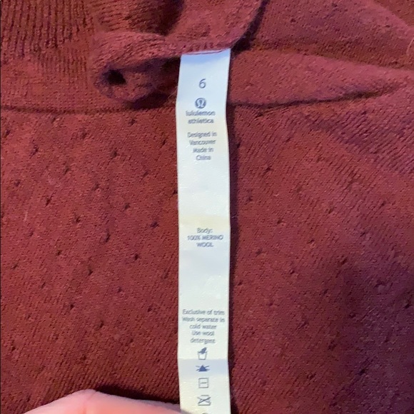 Lululemon wool sweater - Picture 4 of 5